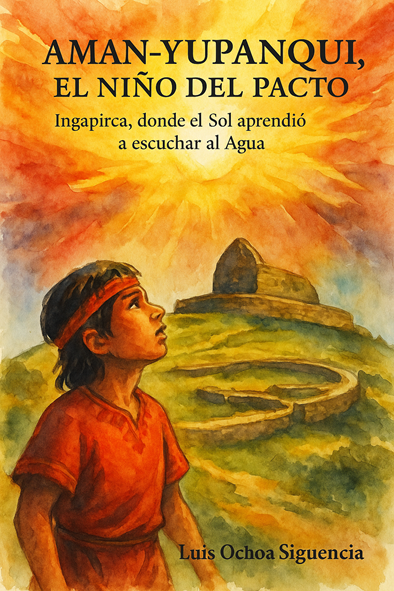 Book cover of aman yupanqui by Luis Ochoa Siguencia