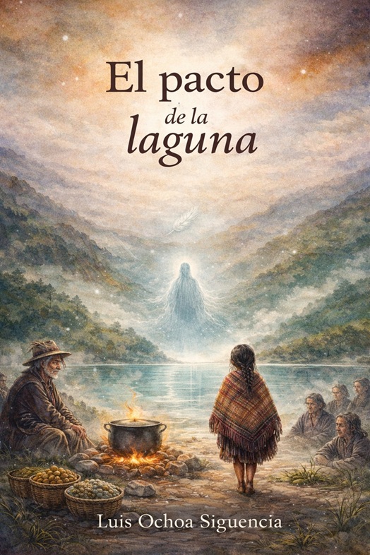 Book cover of El pacto de la laguna by Luis Ochoa Siguencia