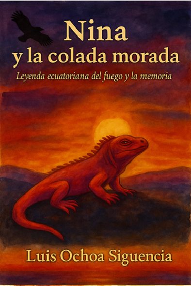 Book cover of nina y la colada morada by Luis Ochoa Siguencia
