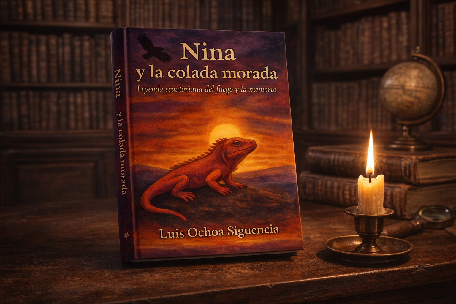 Nina and the Purple Corn Drink