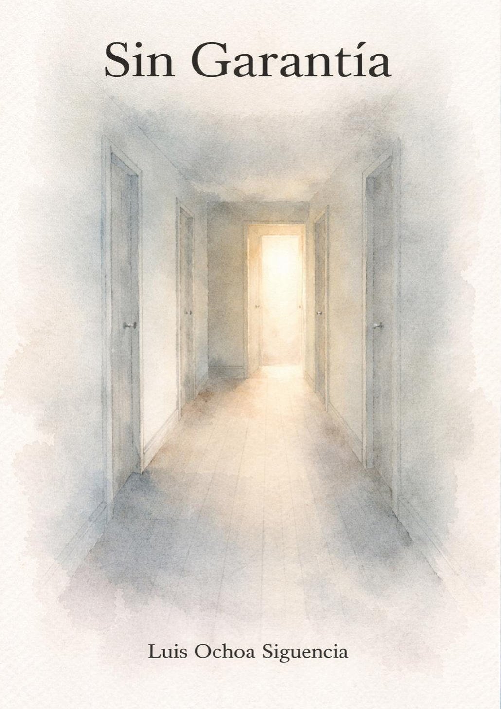 Sin garantía (Without Guarantees) book cover by Luis Ochoa Siguencia