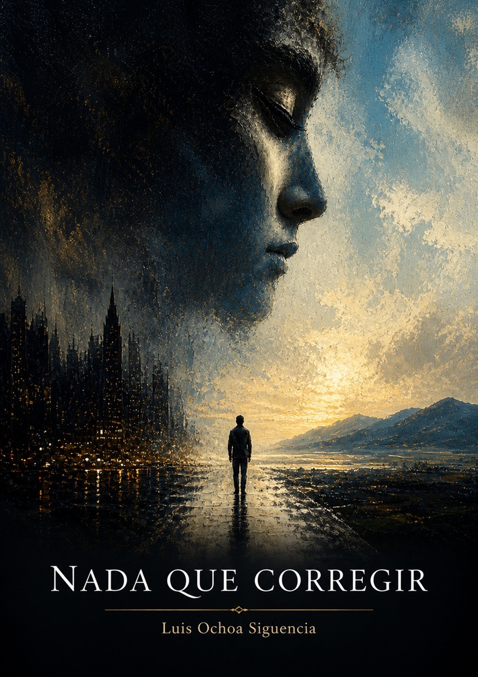 Nothing to Correct (Nada que corregir) book cover by Luis Ochoa Siguencia
